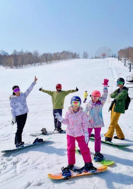 Вилла Sapporo Luxury Log House 5Brm Max 18Ppl 4 Free Parking Экстерьер фото