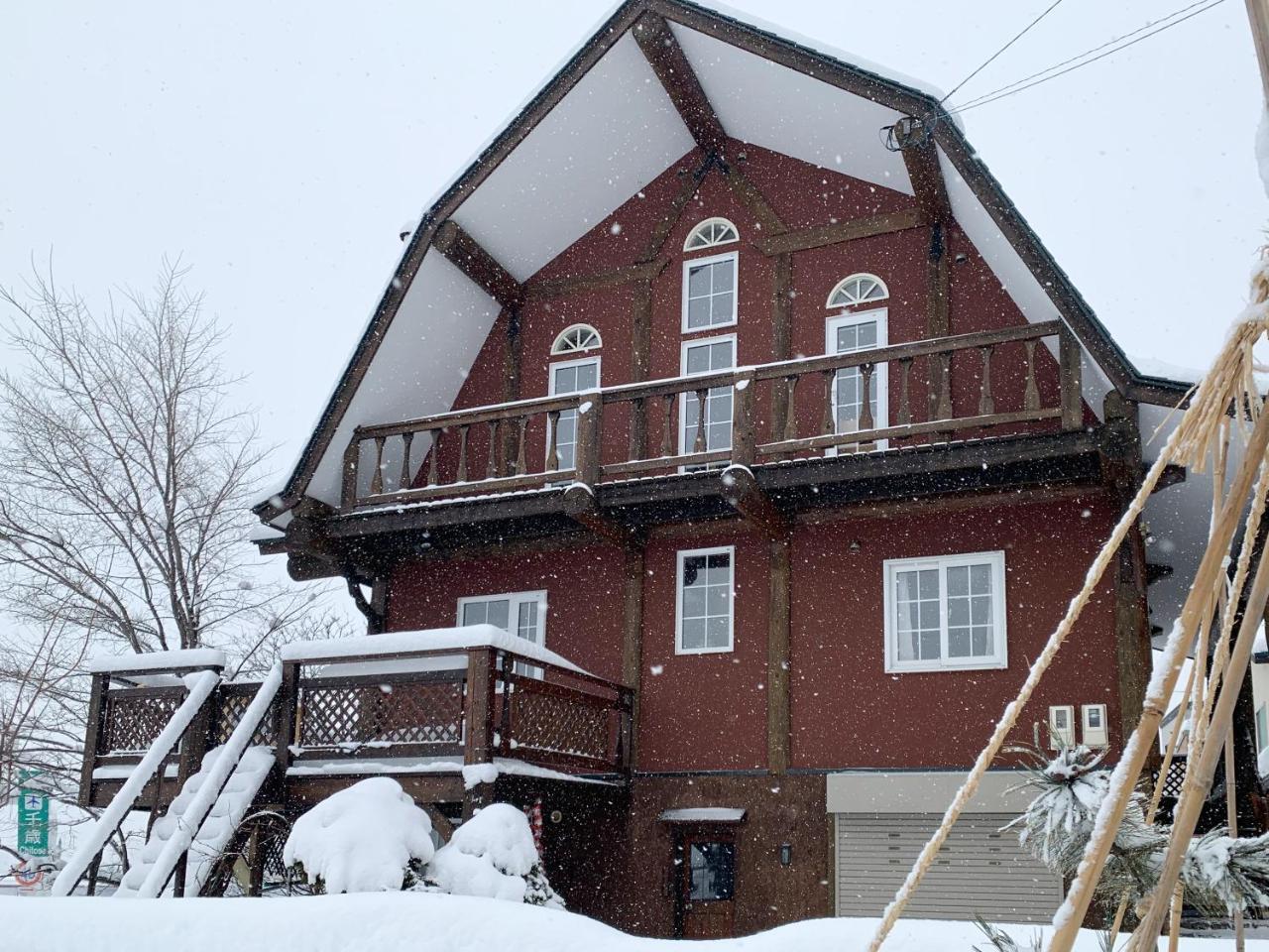 Вилла Sapporo Luxury Log House 5Brm Max 18Ppl 4 Free Parking Экстерьер фото